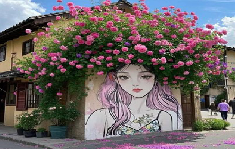 灵川怎么设计网红打卡墙绘