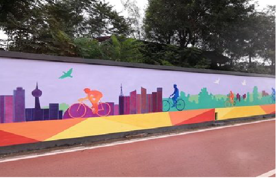 灵川墙体彩绘-围墙