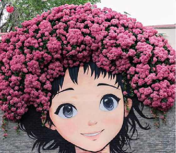 灵川墙体彩绘-网红墙打卡