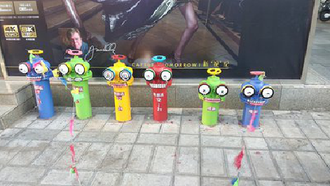 灵川商业区彩绘