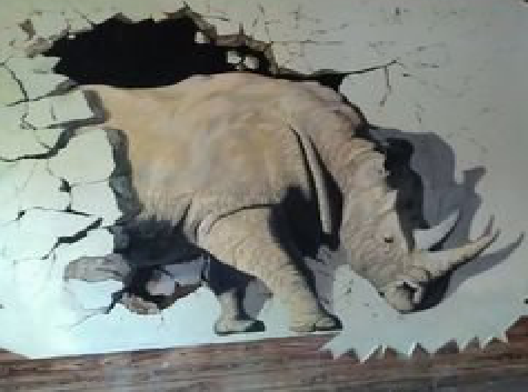 灵川在墙绘中，如何绘制3D效果？