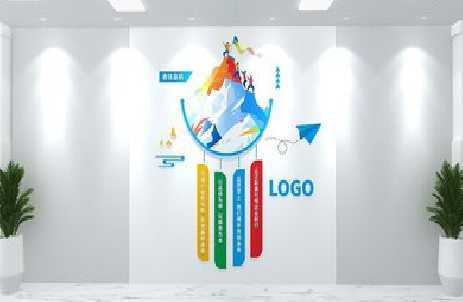 灵川公司企业形象墙的工艺材料有哪些？