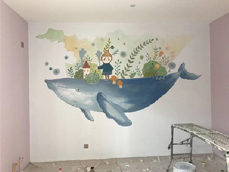 灵川手绘墙的特点及优势。